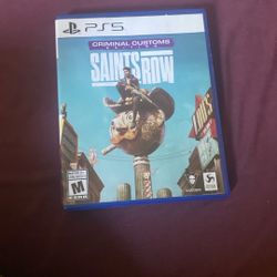 Saints Row  Ps5