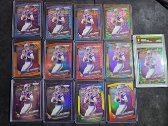JJ MCCARTHY PRIZM CARD COLLECTION
