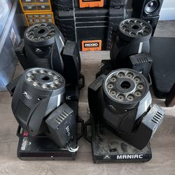 4 DMX MANIAC LIGHTING