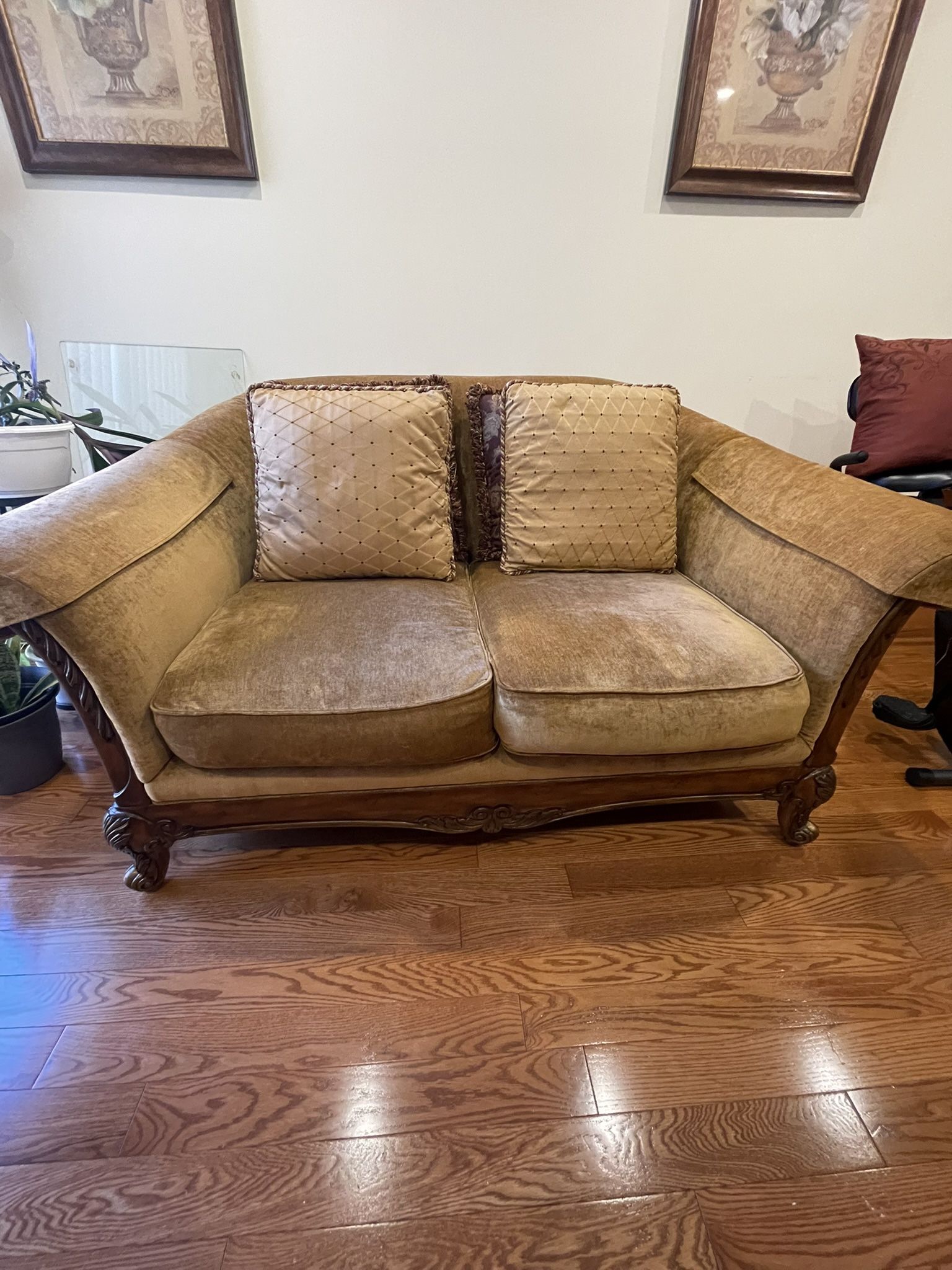 Elegant & Cozy Roma Loveseat