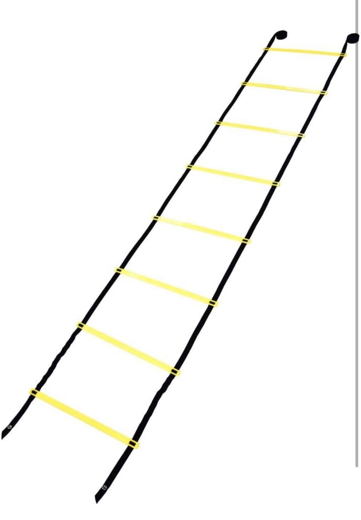 13ft Training Ladder & Speed Cones Training Set Speed and Balance Training Ladder Ladder Exercise Workout Equipment for Soccer Speed Football Fitness