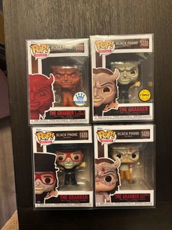 Funko Pop The Black Phone The Grabber Set of 4