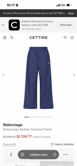 Balenciaga Tracksuit Pants