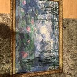framed “monet”