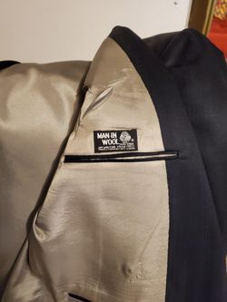 Men's Pin Stripe Suit