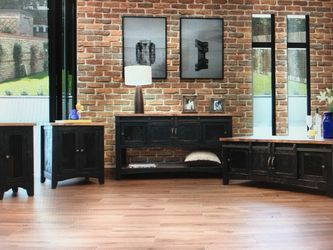 Model Home Furniture Farmhouse Coffee table Set