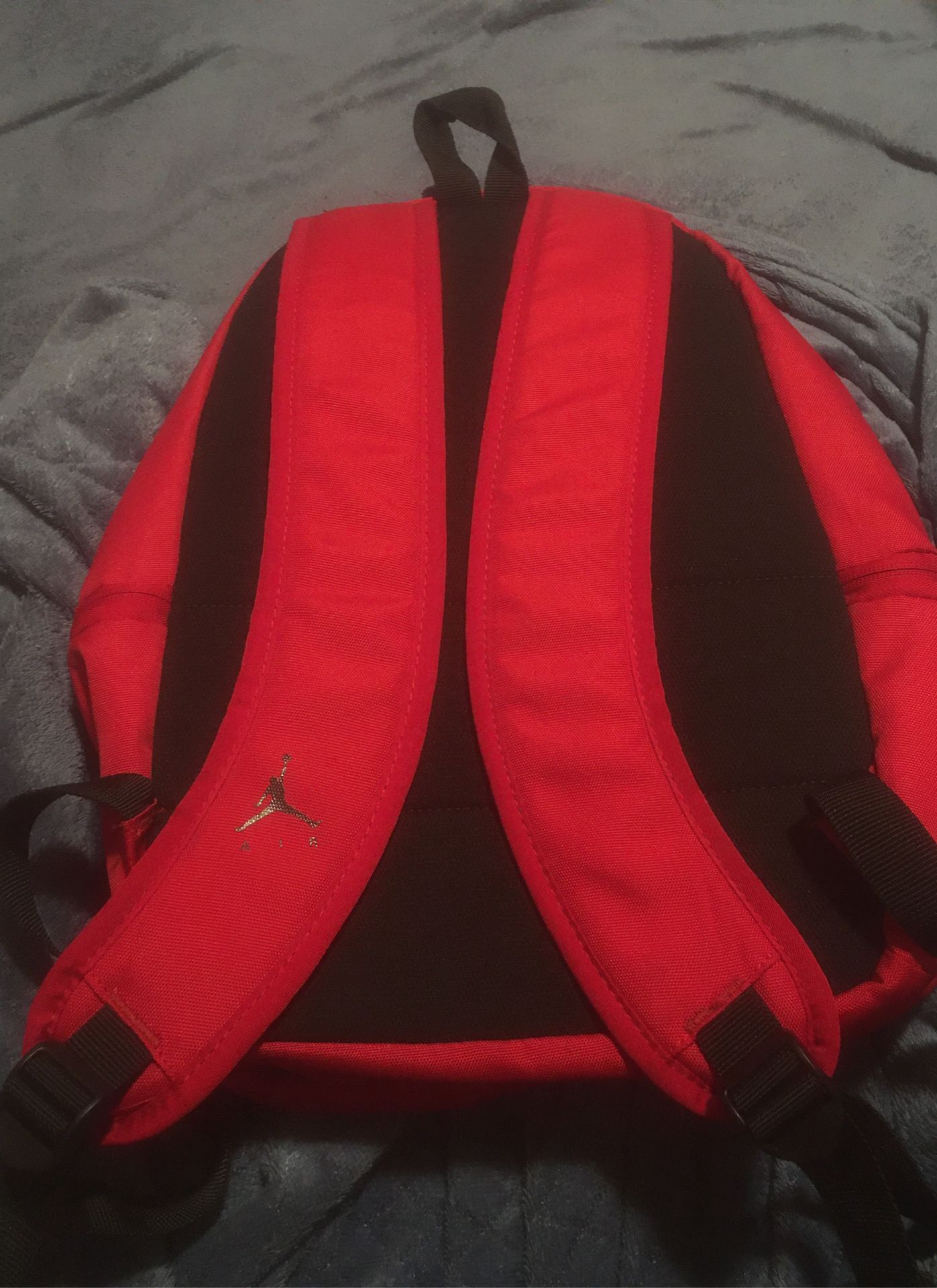 Authentic Jordan red backpack new .. make offer