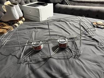 Two chafing stands + 2 Ethanol Gel Chafing Fuel