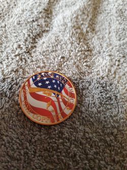 1 oz Copper  round  Black Bass Design