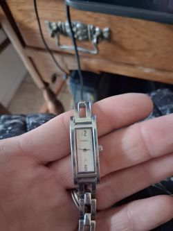 Womens Fossil  Silver  Watch