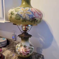 Antique Hurricane Lamp