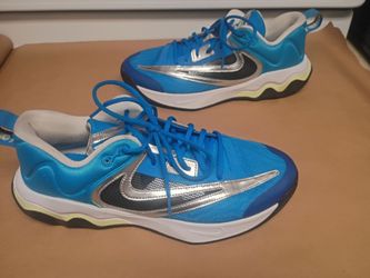 Nike Men's Size 11.5 Giannis Immortality 3 Basketball Shoes DZ7533-400 Blue