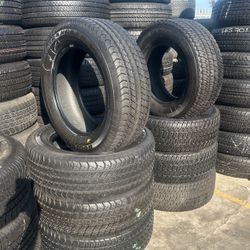 275/60R20 GOODYEAR A SET OF FOUR USED TIRES Ask me any size or brand of your preference