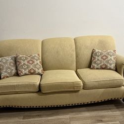 Mustard Yellow Couch