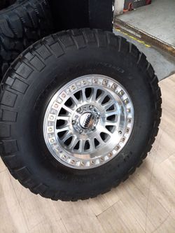 KMC RIMS 17X9 6X139 6X5.5 ON 35 12.50 17 MT