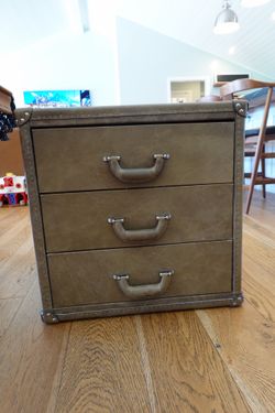 Timothy Oulton night stand 3 drawer