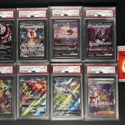 Pokemon PSA 10 Slabs