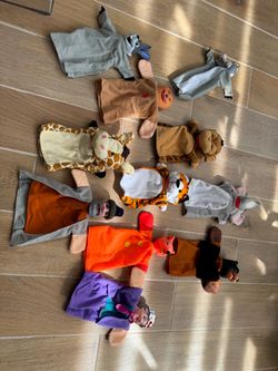 Hand Puppet Set – Animals and People