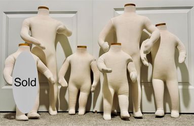 Vintage OshKosh B’gosh Children’s Mannequins – Set of 5