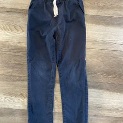 Uniform Cat And Jack Size 10 Boys Blue Straw String Pants