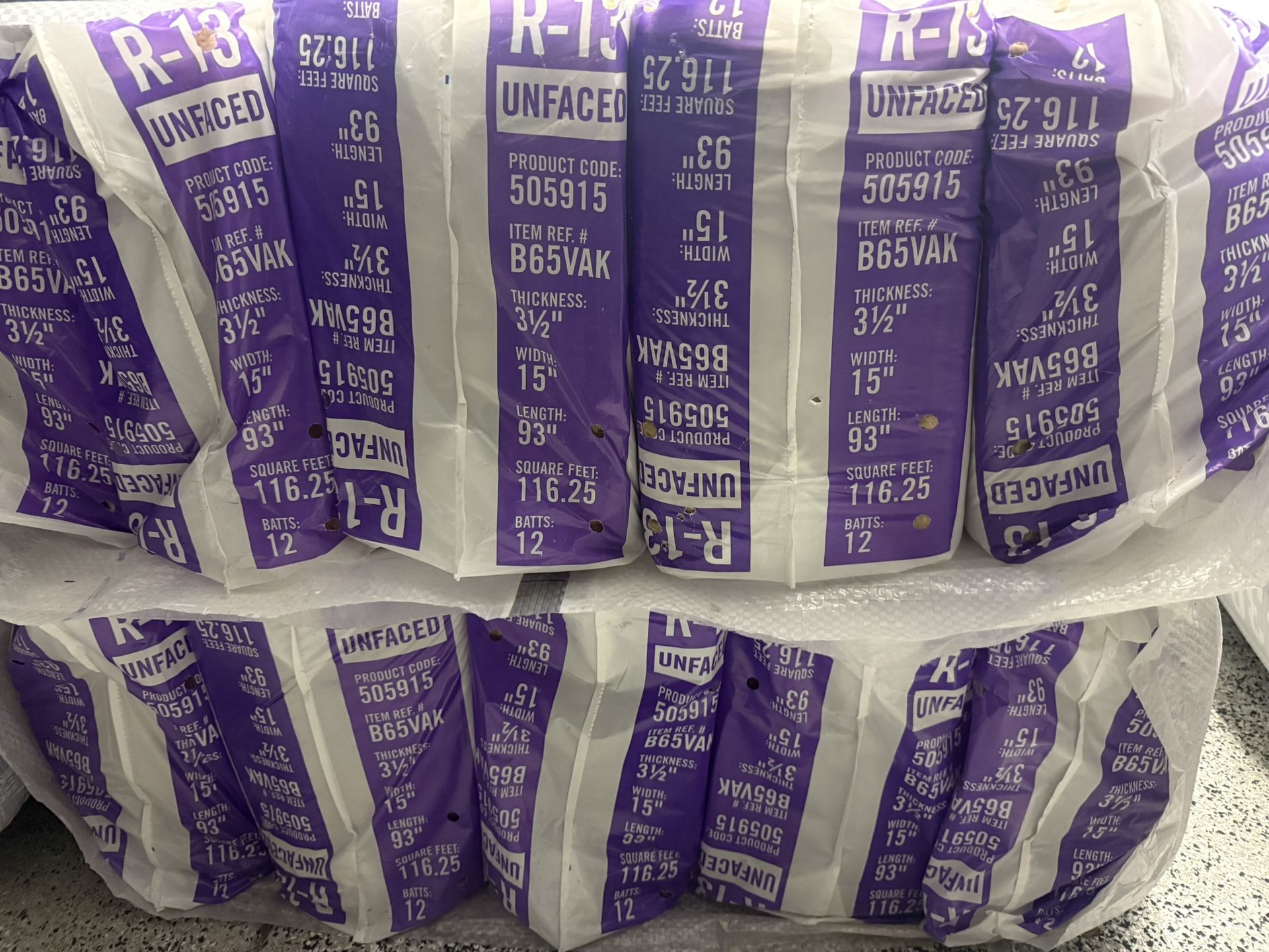 Save on Insulation — R13, R19, R30, R38