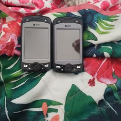 Two Cell Phones Without Chargers But They Work