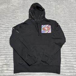 NIKE San Francisco 49ers 2023 Crucial Catch Therma Pullover - MEN S 