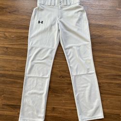 Grey Under Armour Baseball Pants Men’s Small