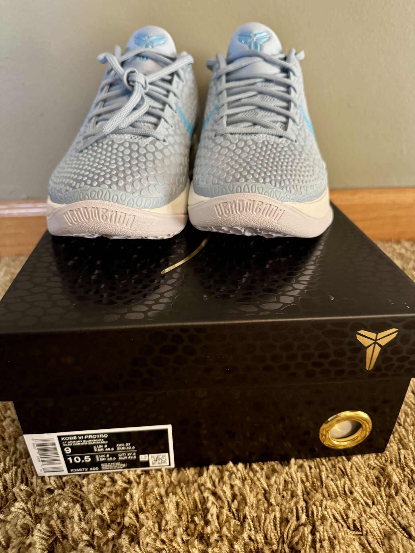 Nike Kobe 6 Protro Caitlin - Size 9 Mens