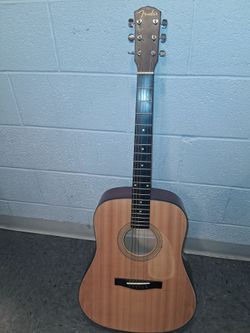 The image shows a Fender DG-94 acoustic guitar.