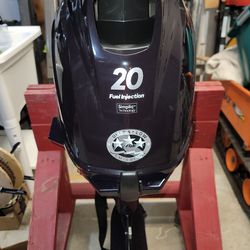 Brand New 2024 Tohatsu 20HP Outboard – Electric Start, Power Tilt (MFS20EEFTS)