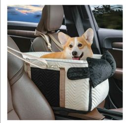 Dog console car seat