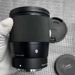 Sigma 16mm AF f/1.4 Lens for Sony E Mount