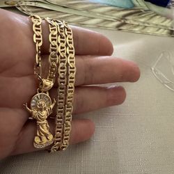 Gold Filled Chain With Nino Divino
