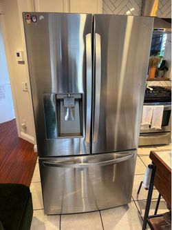 FREE, LG French door refrigerator-not cooling