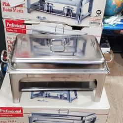 Professional Grade Chafing Dish – 9 Qt Heavy Duty $75 EAC