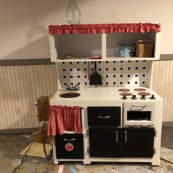 Hand Built Play Kitchen 