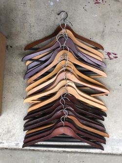 20 Wood Hangers