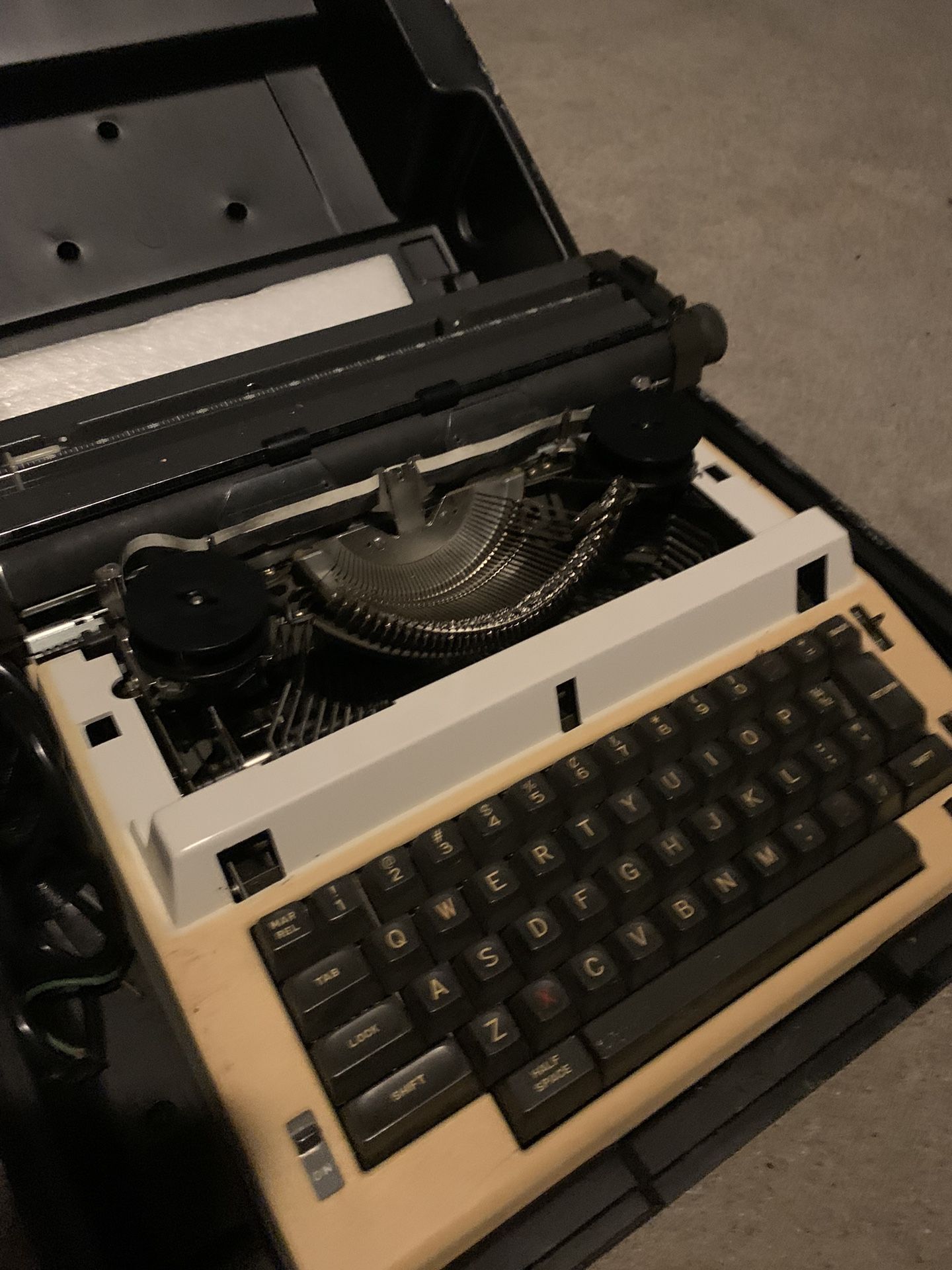 Vintage typewriter 