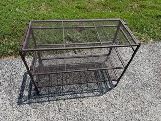 Foldable Shoe Rack (26.5”L x 12”D x 18.5”H)