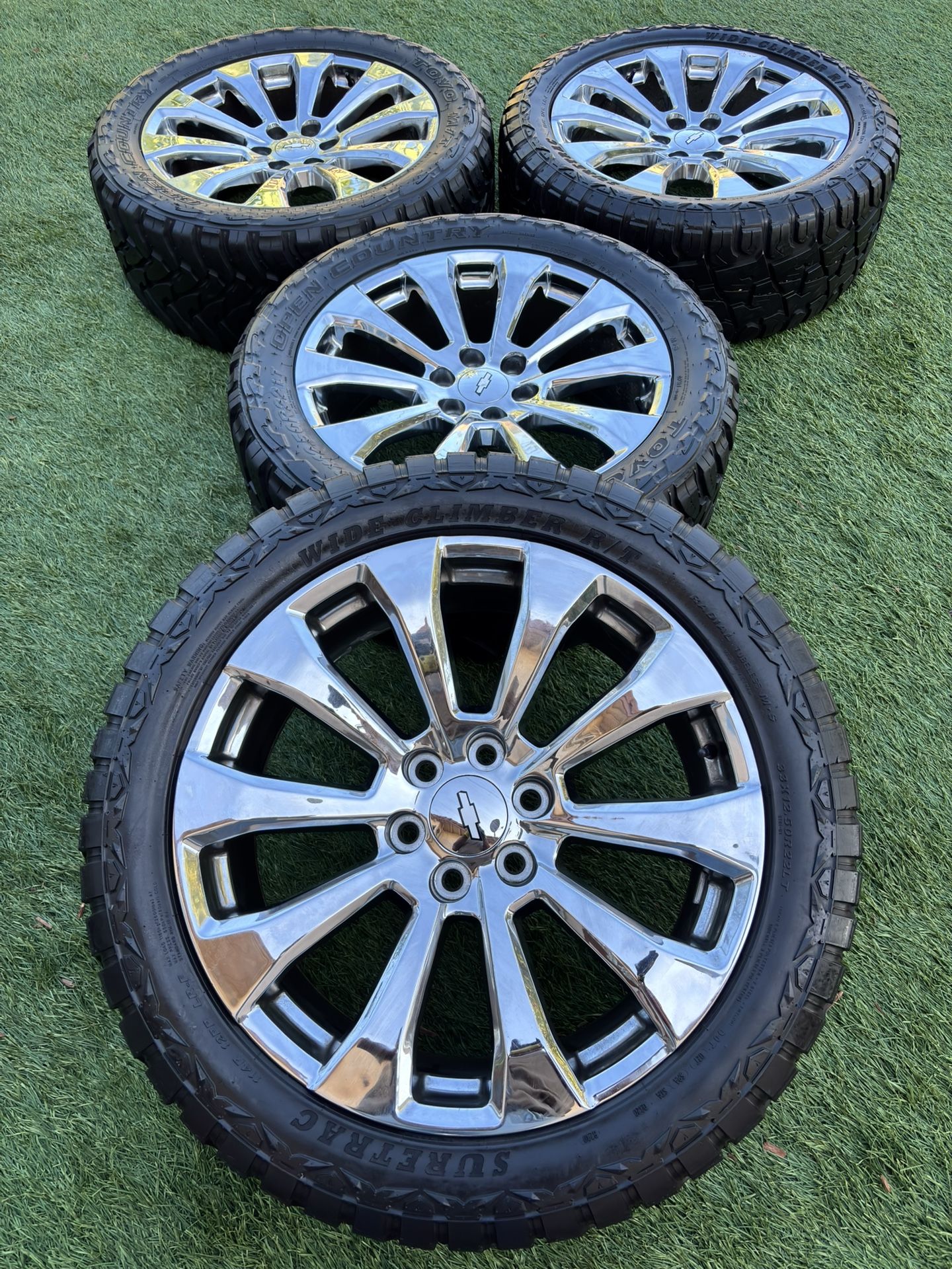 22 rines para Chevy Silverado 1500 rines y llantas 33x12.50/22.