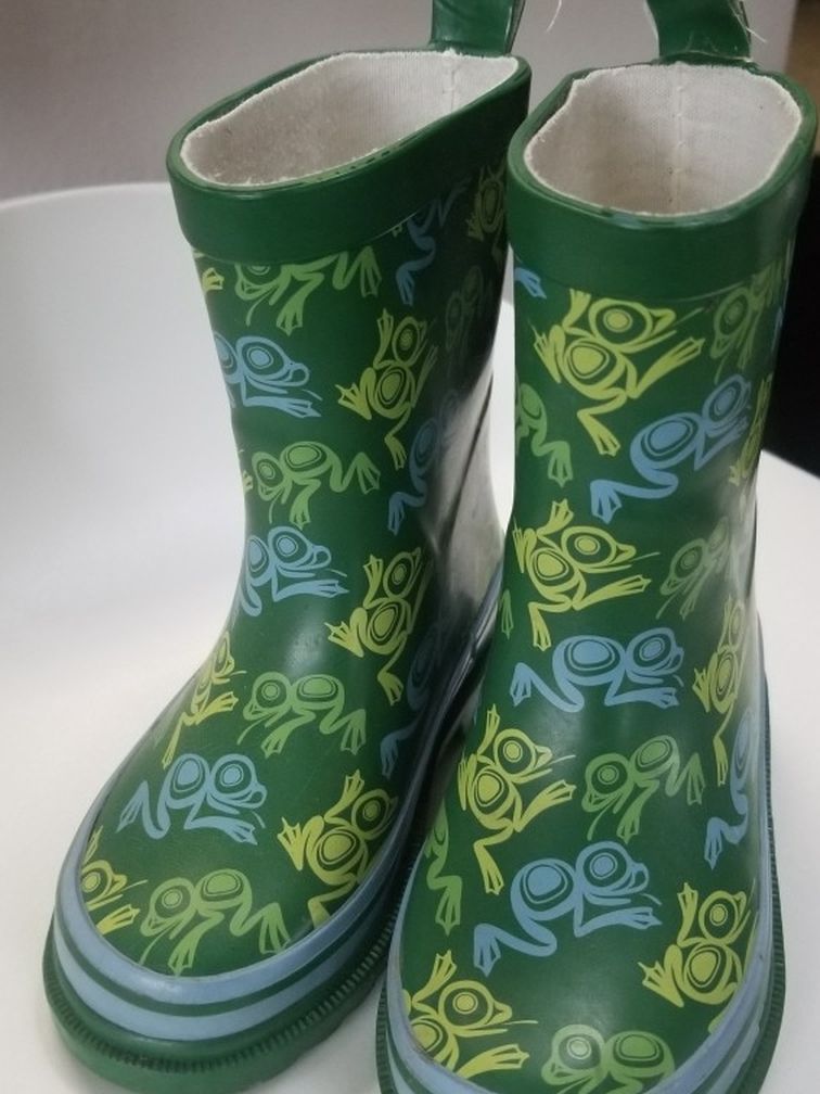 Toddler Rain Boots. Size 8-9