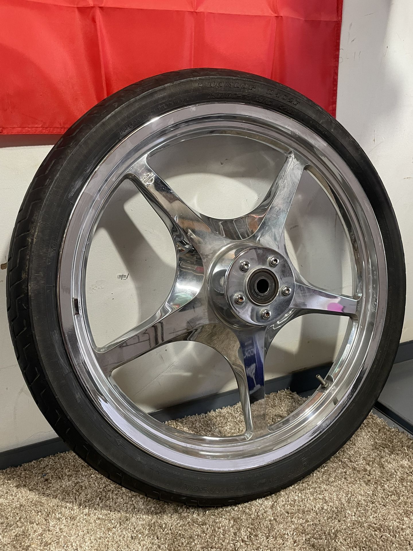21” Thunderstar Harley Davidson Sealed Bearing Front Wheel