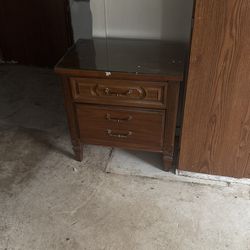 Night Stand And Cabinet