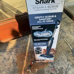 shark steamer/scruber 