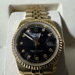 Datejust black dial