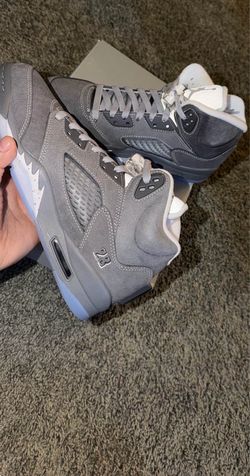 Jordan 5 wolf grey 6.5y