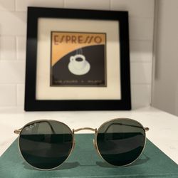Ray-Ban RB3447 Round Metal Polarized 112/58
