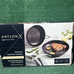 BRAND NEW- Anolon X Aluminum Nonstick Cookware Set 