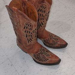 Vaccari Women's Cowboy Boots Size 9 